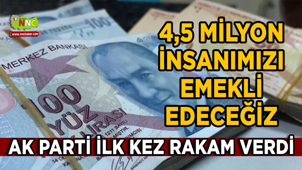 AK Parti'den açıklama geldi EYT'ten 4,5 milyon insan yararlanacak