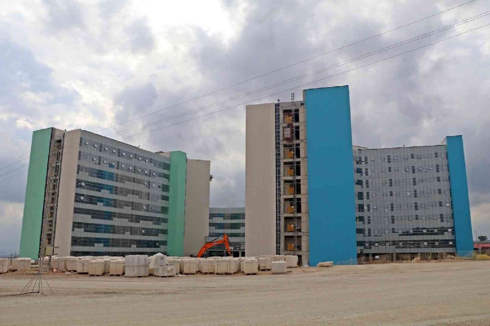 Antalya'nın şehir hastanesi inşaatı tamamlanıyor