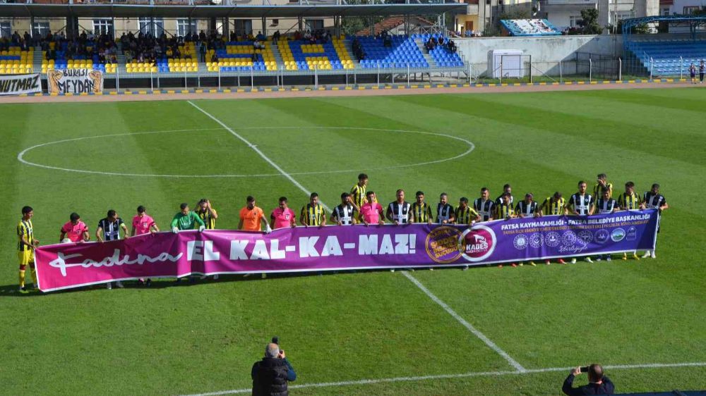Fatsa Belediyespor evinde 68 Aksaray Belediyespor'a 2-0 yenildi