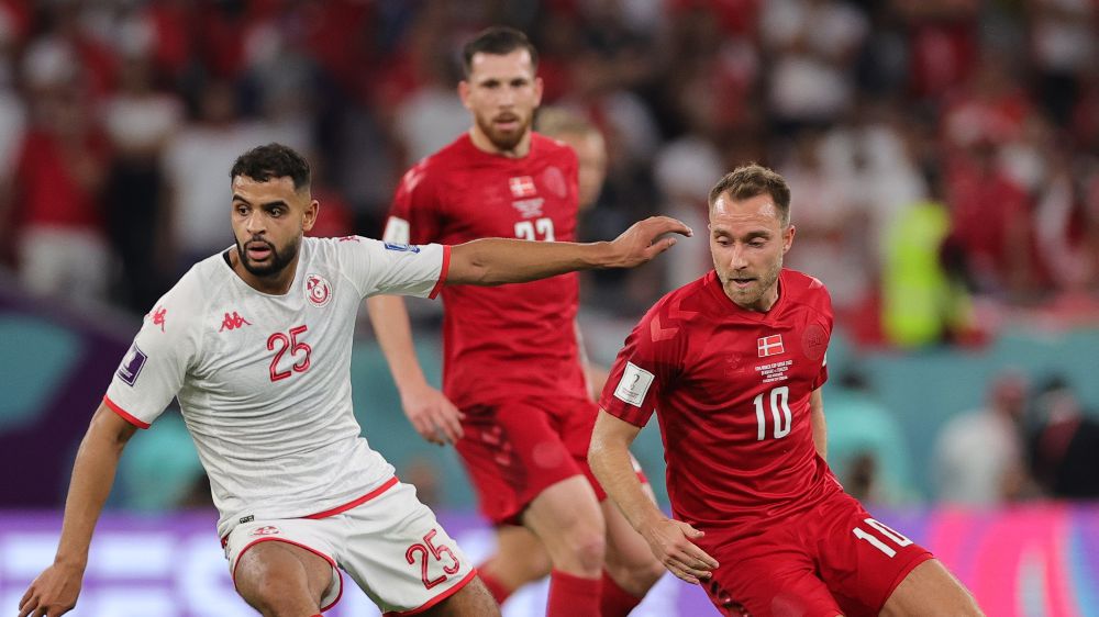 2022 Dünya Kupası'nda Tunus ile Danimarka golsüz berabere kaldı