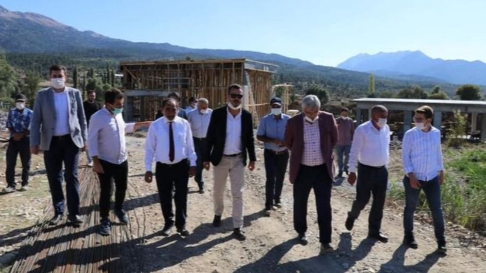 AK Parti Heyeti Yatırımları Takip Ediyor "Dirmil'e Yayla Turizmi Kazandırılacak"