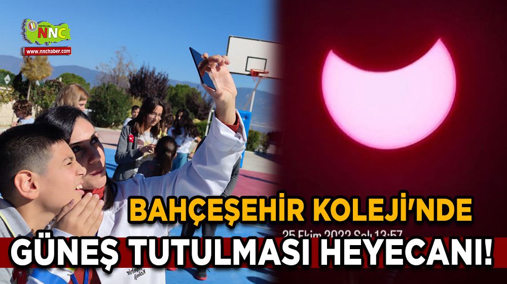 Bahçeşehir Koleji'nde Güneş Tutulması!