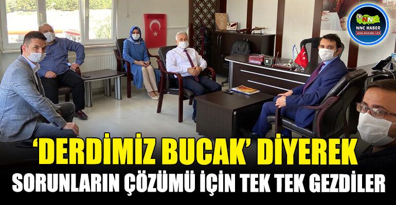 BAŞKAN ÜNAL’DAN BUCAK’IN SORUNLARINA ÇÖZÜM İÇİN ZİYARETLER