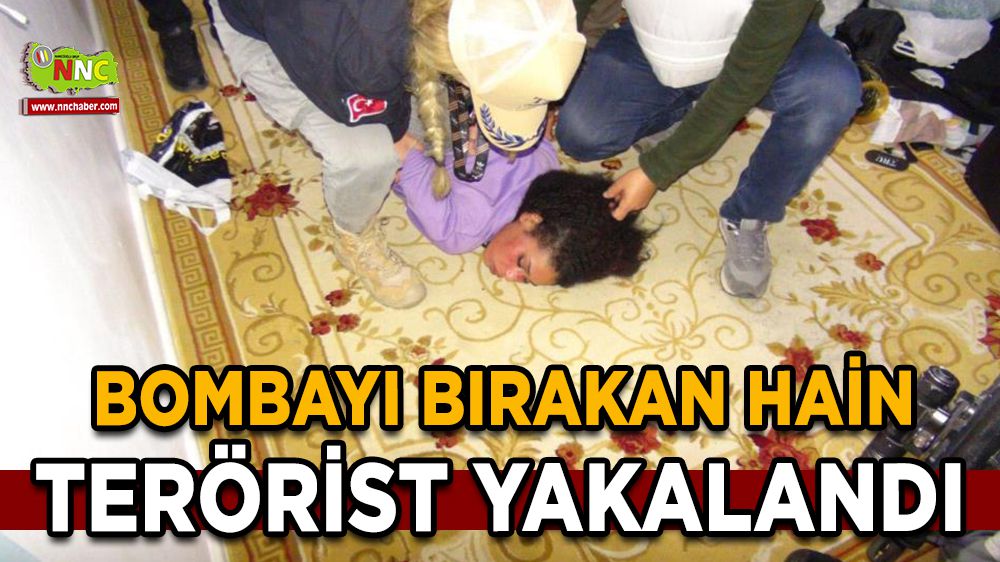 Beyoğlu'nda bombayı bırakan hain terörist yakalandı
