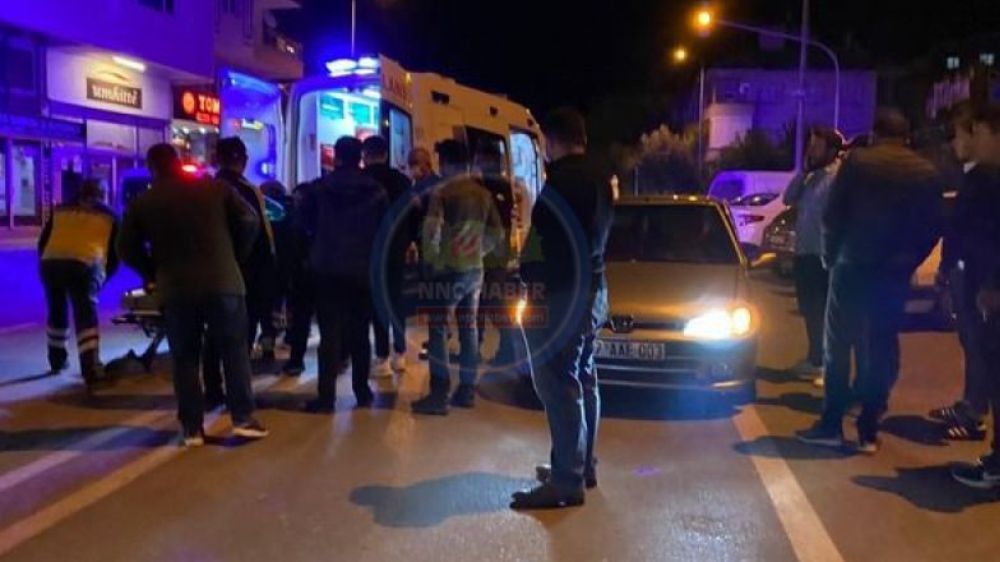 Bucak'ta Trafik Kazası 1 Yaralı Araca Çarpıp Kaçtı