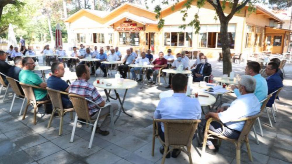 Burdur Belediye Başkanı Ercengiz Muhtarlarla Bir Araya Geldi