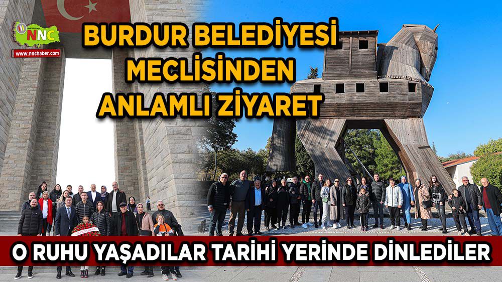 Burdur Belediyesi Meclisinden anlamlı ziyaret
