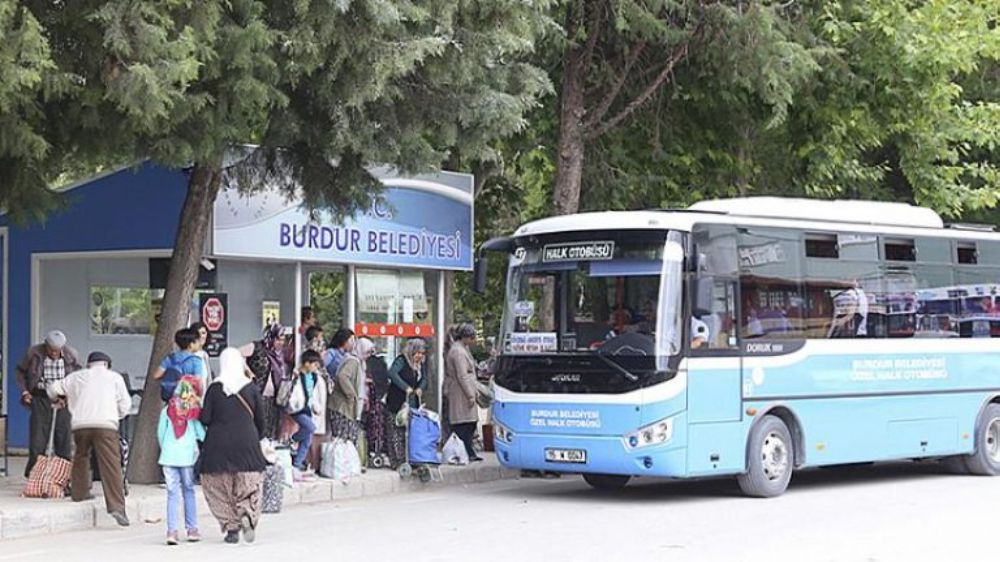 Burdur'da Özel Halk Otobüsleri HES Kodsuz Binilmeyecek