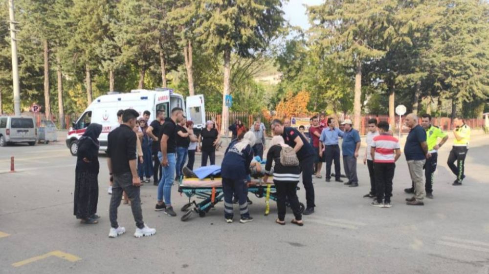 Burdur’da trafik kazası: 1 yaralı