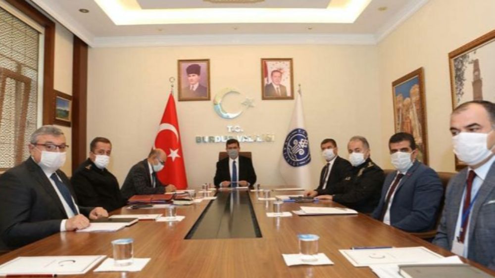Burdur Valisi Arslantaş Başkanlığında, Üniversite Güvenlik Koordinasyon Toplantısı Yapıldı
