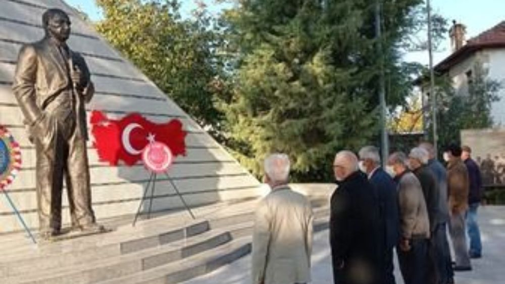CHP Kızılkaya Belde Başkanlığı'ndan 10 Kasım Atatürk'ü Anma Töreni