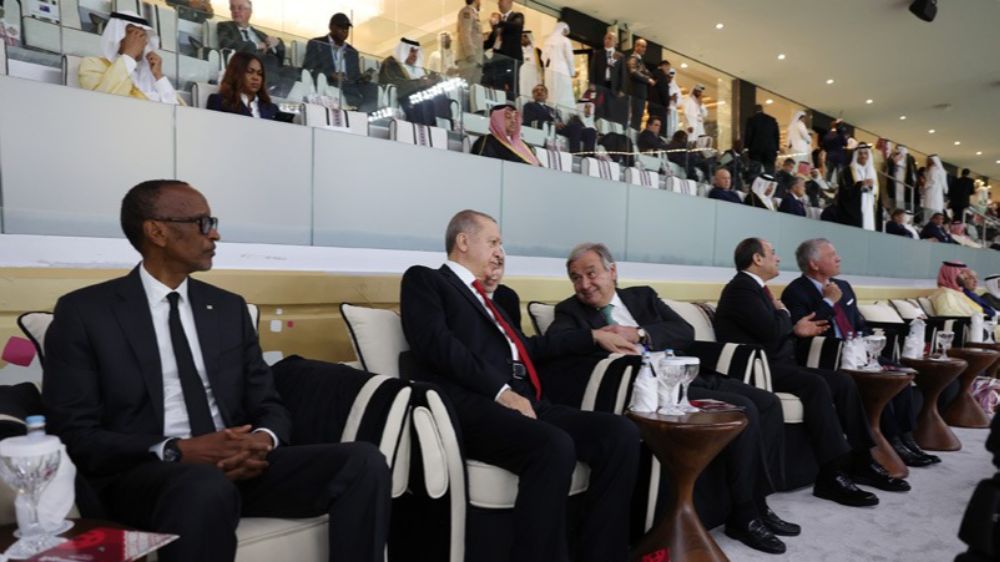 Cumhurbaşkanı Erdoğan, 2022 FIFA Dünya Kupası açılış töreninde bulundu
