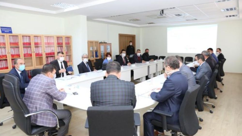İİMEK Toplantısı Vali Arslantaş Başkanlığında Yapıldıı