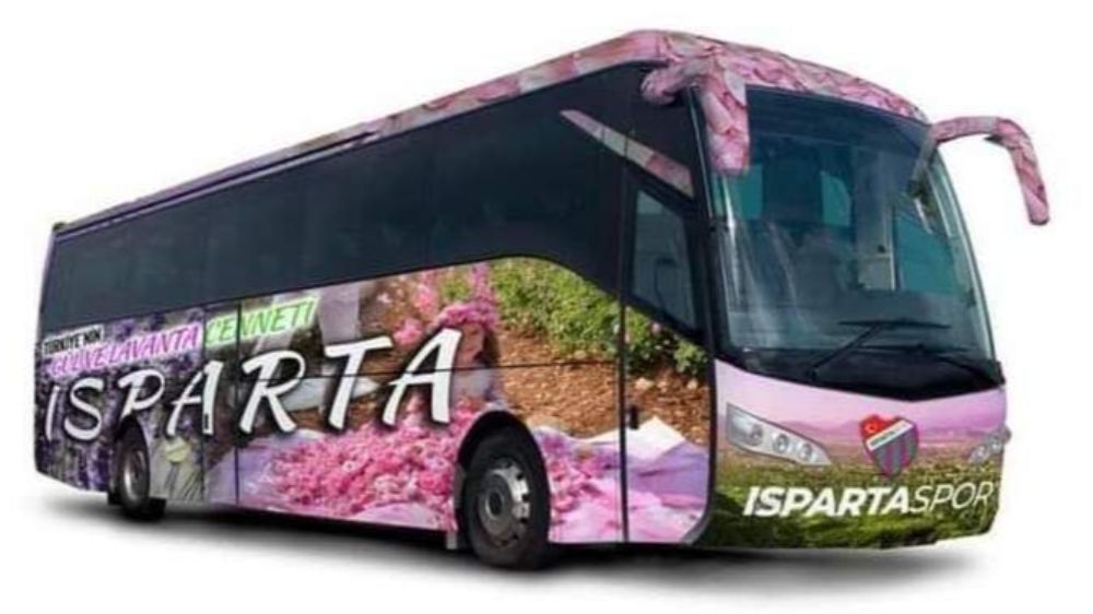 Ispartaspor'a Yeni Otobüs Belediyeden
