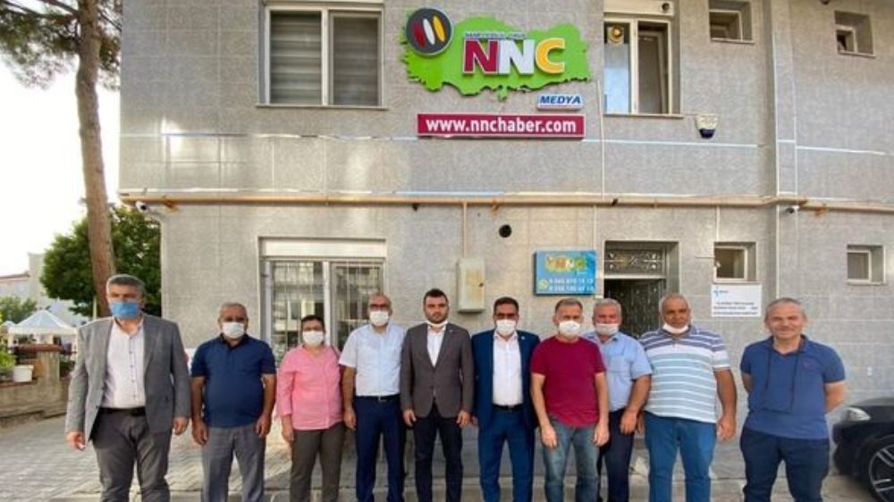 İYİ Parti Bucak Heyetinden NNC Medya'ya Ziyaret