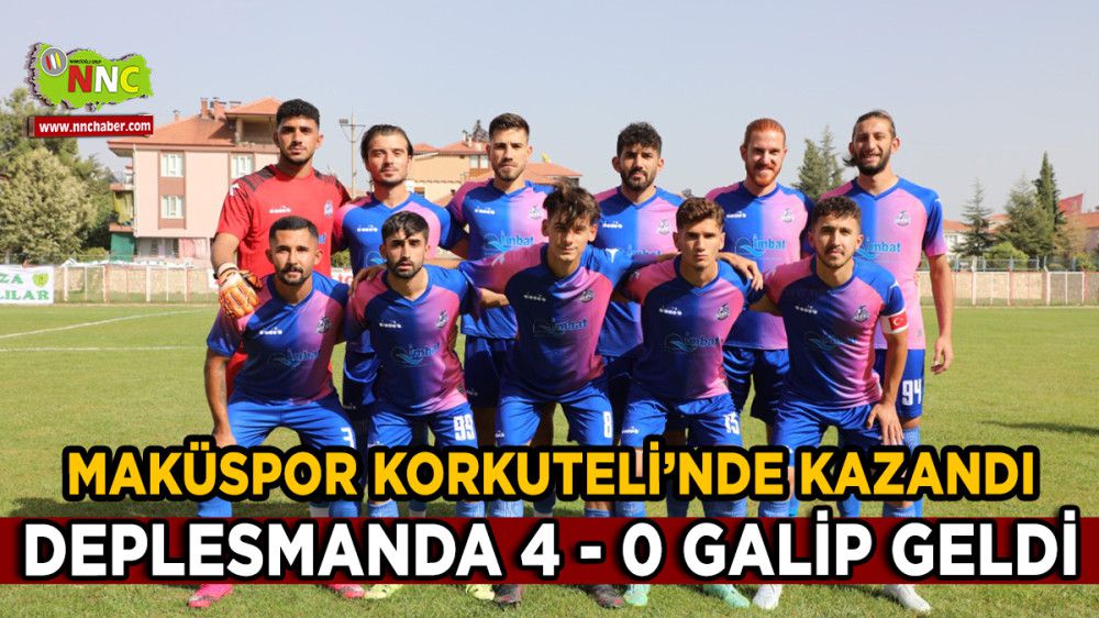 MAKÜ Spor 4 – Korkuteli Belediyespor 0