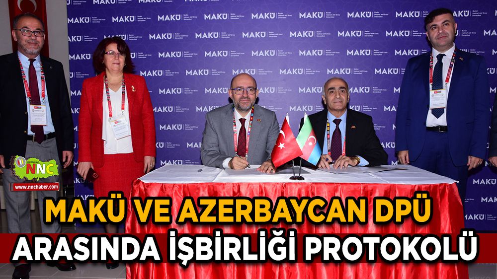MAKÜ ve Azerbaycan DPÜ arasında işbirliği protokolü