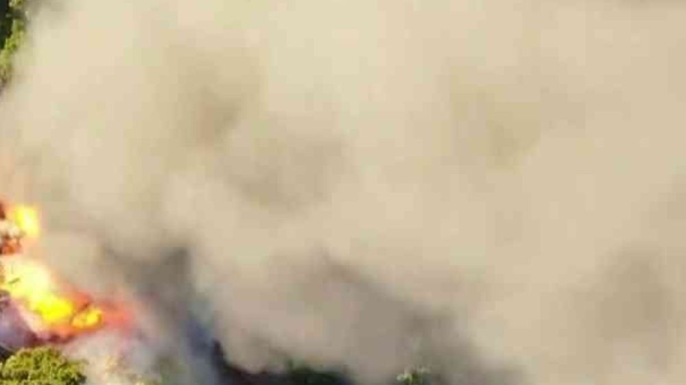 Malatya’da çatı yangını paniğe neden oldu