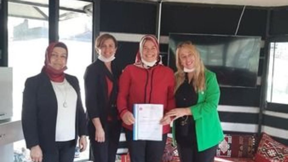 MHP Ağlasun Kadın Kolları Başkanı Şimşek Resmen Göreve Başladı