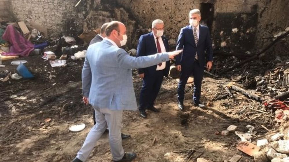 MHP MYK Üyesi Alperen'den Çavdır'da Mağdur Olan Vatandaşlara Destek