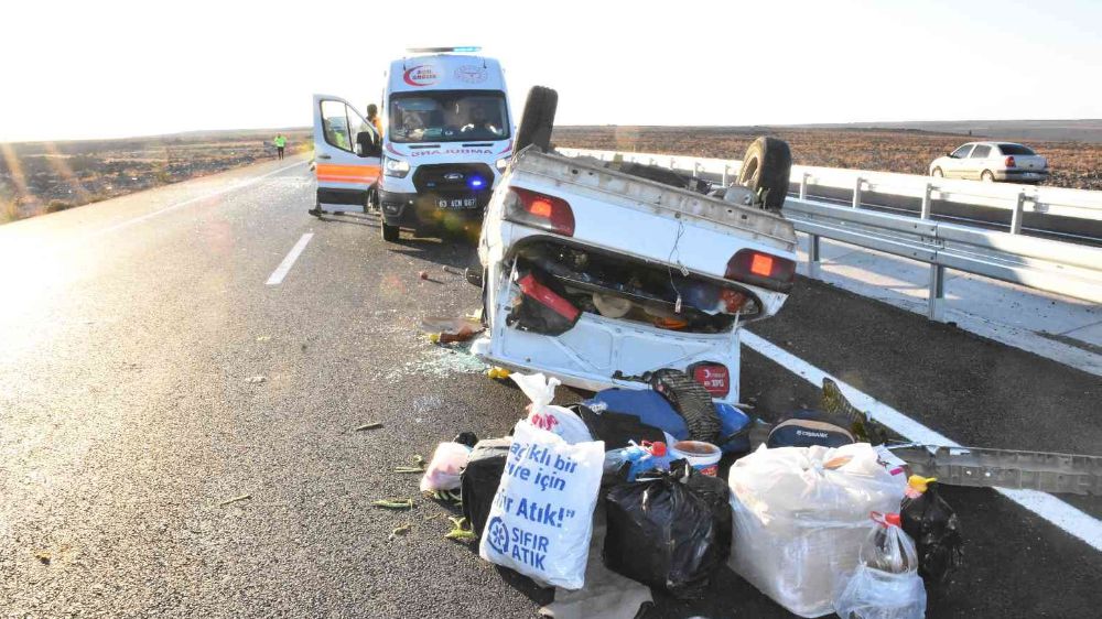Siverek’te trafik kazası meydana geldi: 5 yaralı var