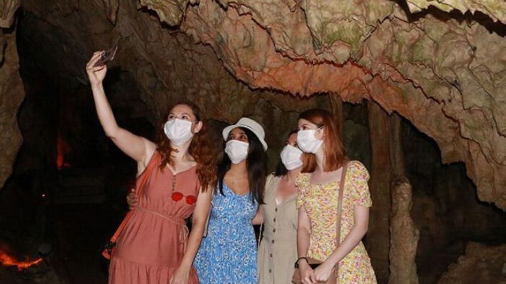 Türkiye'nin Turizme Açılan İlk Mağarası Burdur İnsuyu'na Yoğun İlgi