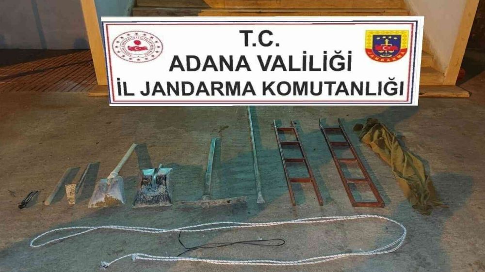 Adana’da kaçak kazıcılara suçüstü
