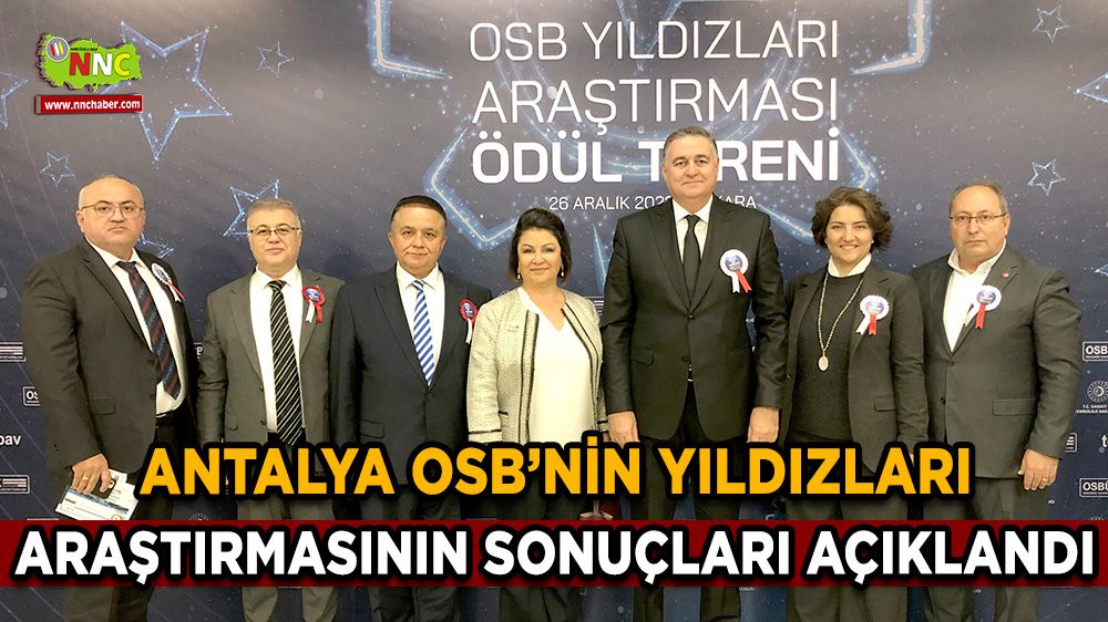 Antalya OSB’nin Yıldızları