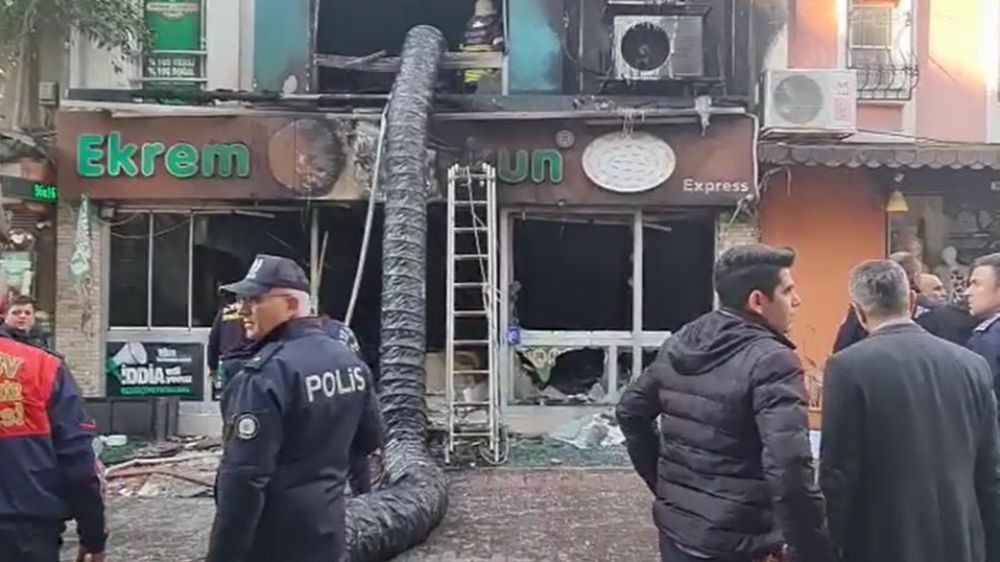 Aydın’da restoran patlamasında çıkan yangında anne-kız birlikte can verdi
