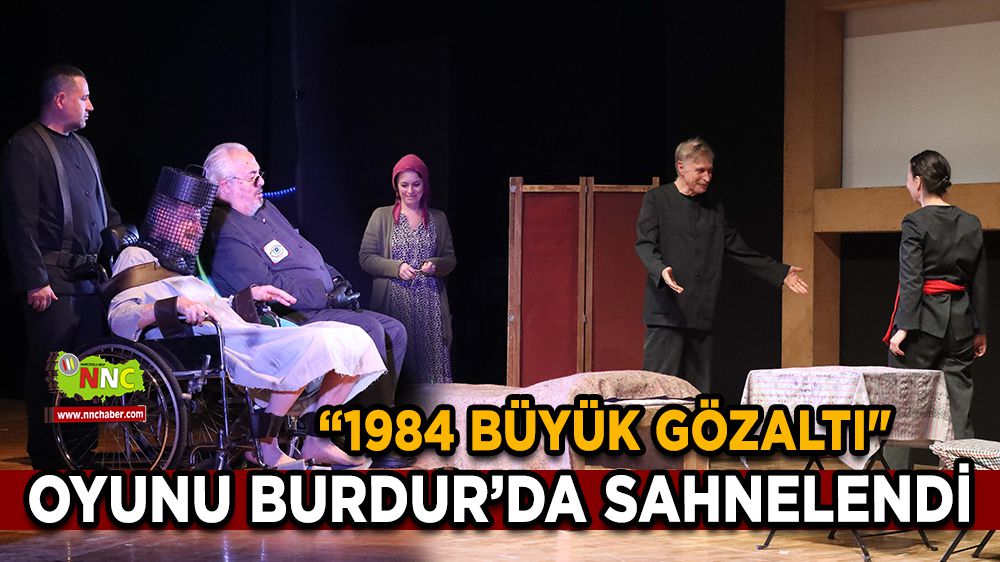 Burdur'da “1984 Büyük Gözaltı