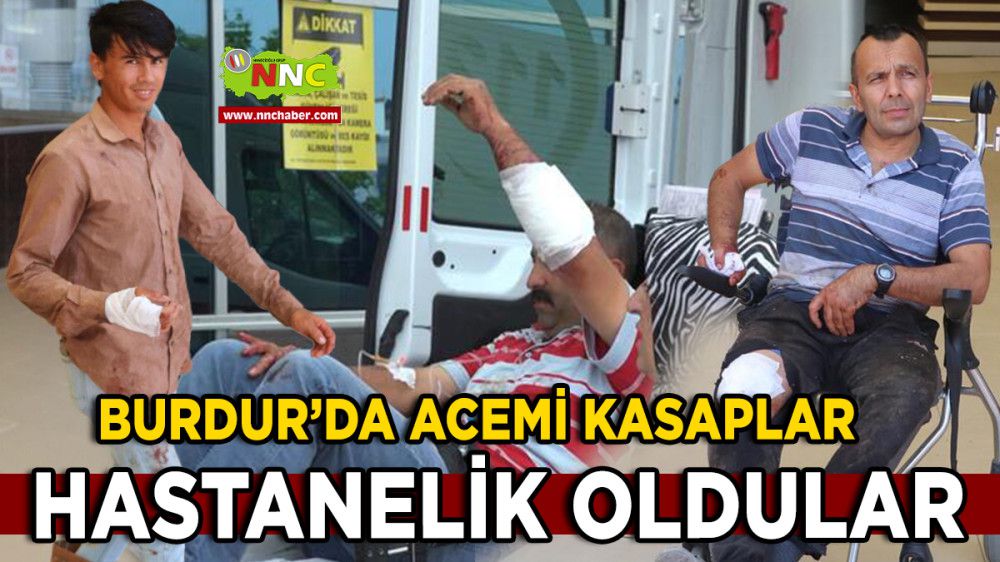 Burdur'da 28 Acemi Kasap Bayramda Hastanelik Oldu