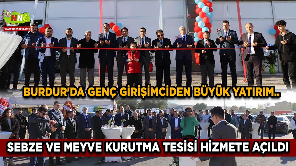 Burdur'da Genç Girişimciden Büyük Yatırım..