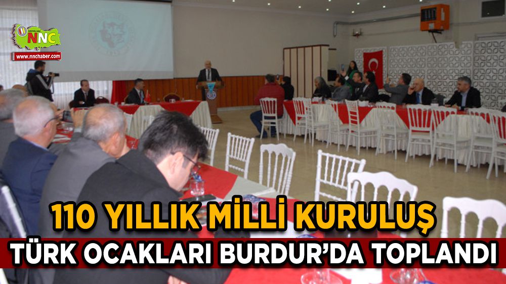 Burdur'da Türk Ocakları toplantısı