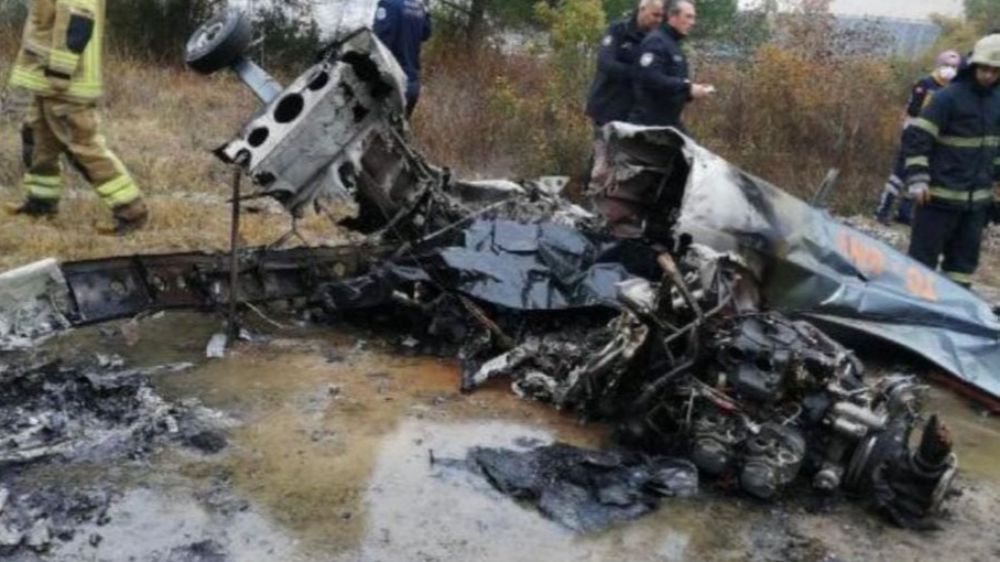 Bursa’da eğitim uçağı yere çakıldı 2 ölü