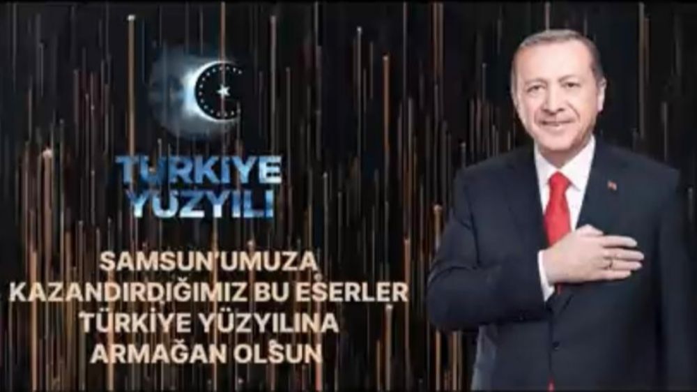 Cumhurbaşkanı Erdoğan’dan Samsun klibi