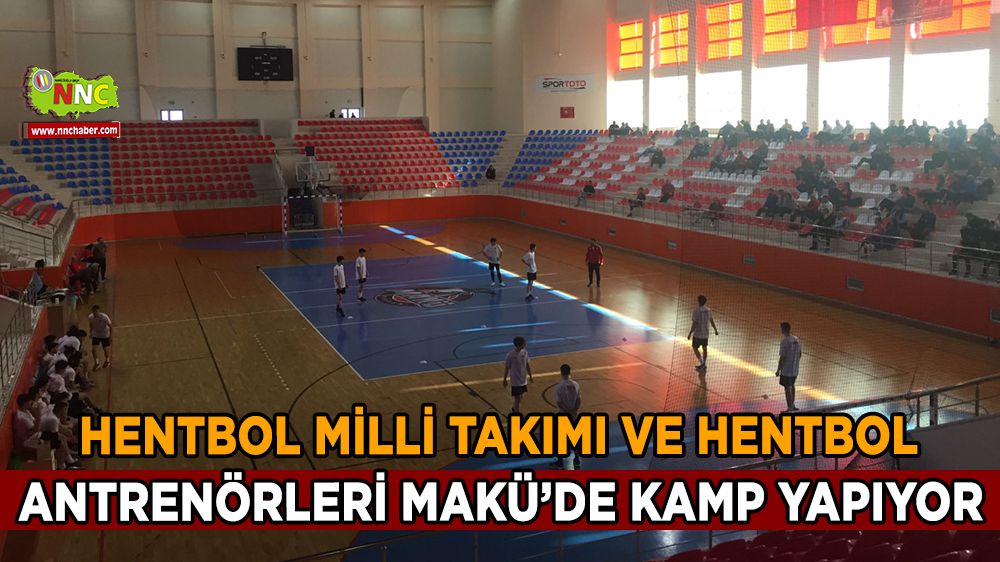 Hentbol Milli Takımı ve Hentbol Antrenörleri MAKÜ’de Kamp Yapıyor