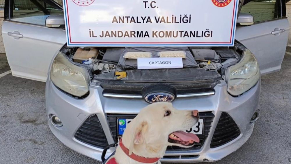 Hatay'dan Antalya'ya gelen uyuşturucuya operasyon