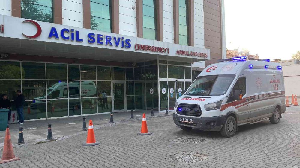 Konya’da iş kazası 1 yaralı