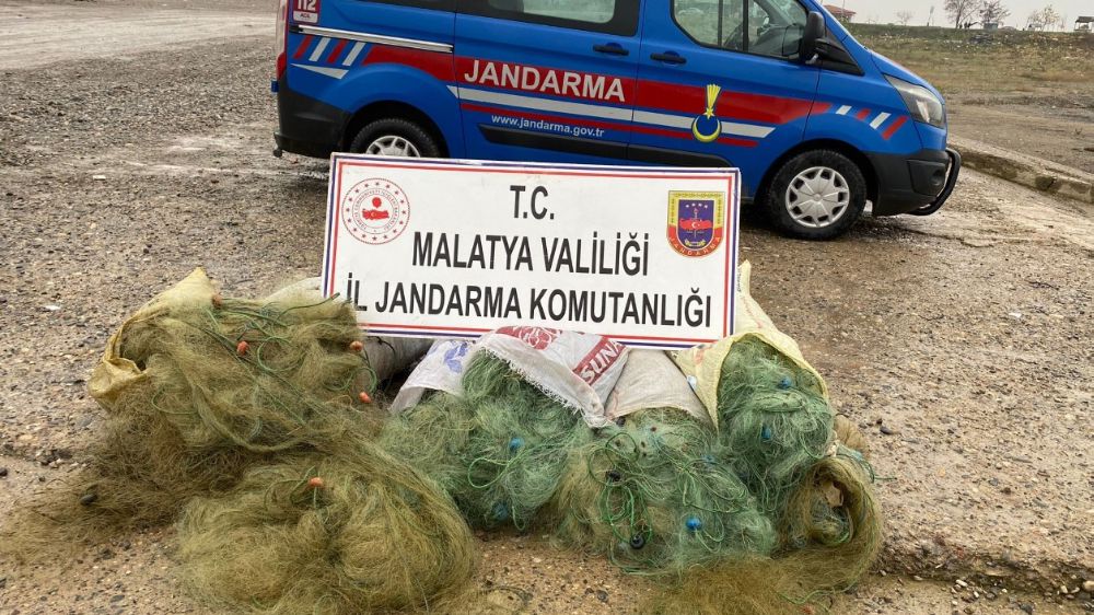 Malatya'da kaçak avlanmaya ceza