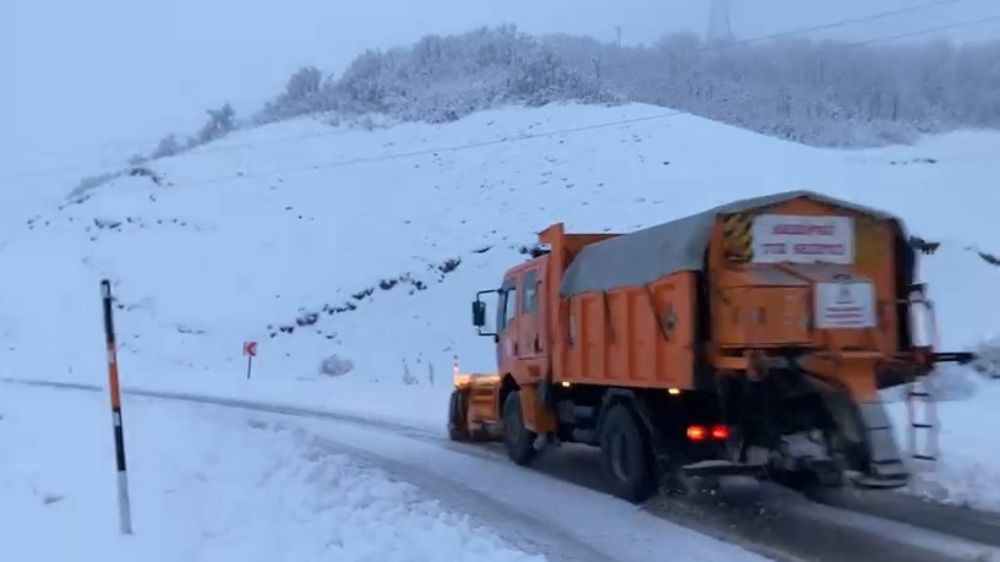 Tunceli’de karla mücadele devam ediyor