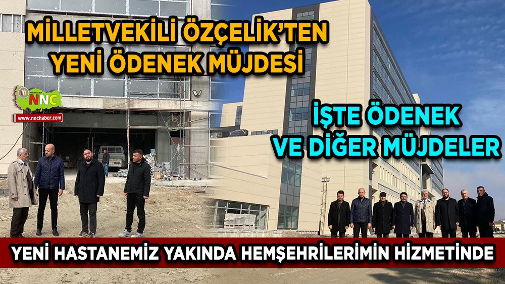 Yeni Burdur Devlet Hastanesi teknoloji ve ekipmanı için 136 milyon ek ödenek
