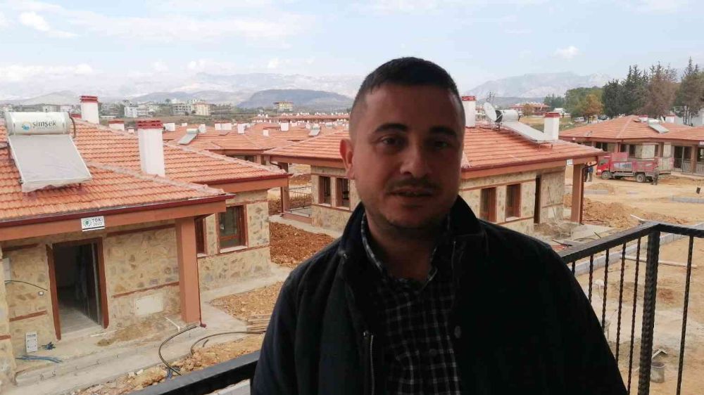 Antalya Manvagat yangınında mağdur olan kişi yeni evine kavuştu