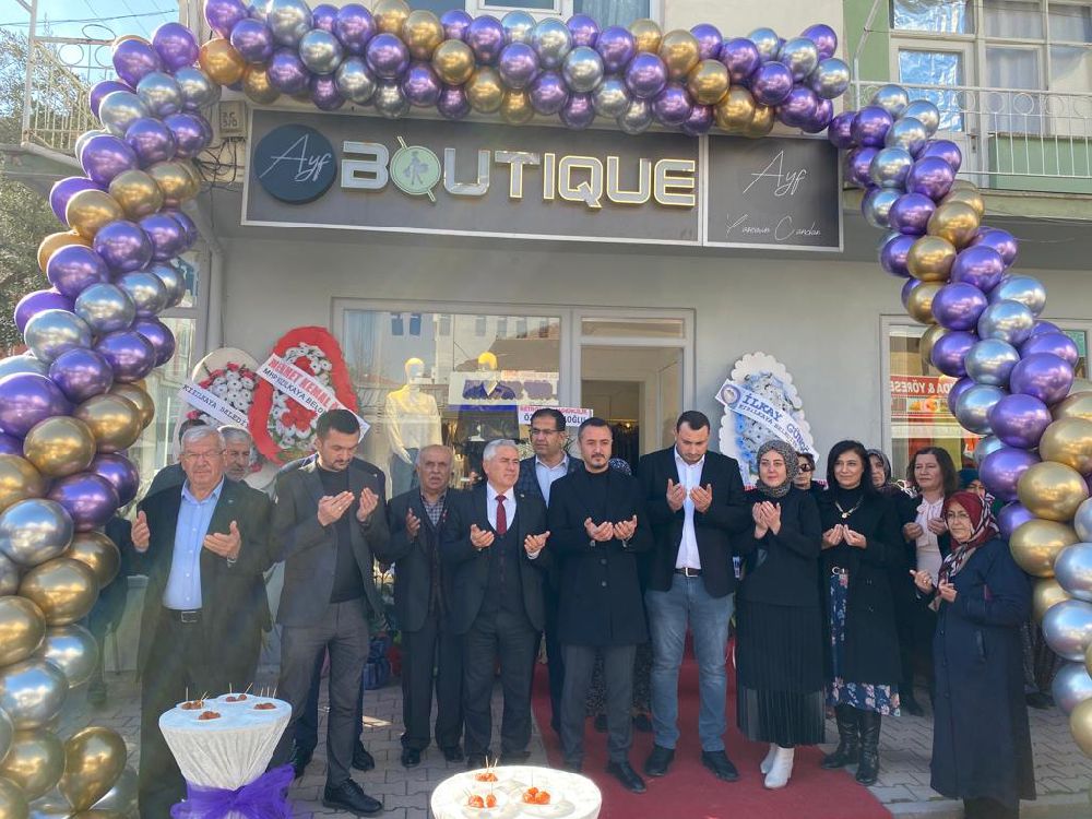 AYF Boutique, Bucak'ta hizmete açıldı; Açılışa Özel %10 indirim