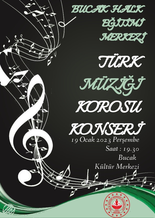 Bucak'ta Türk Müziği Korosu etkinliğini kaçırmayın