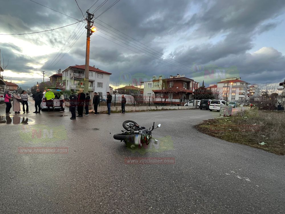 Burdur Bucak'ta kaza 2 kişi yaralandı