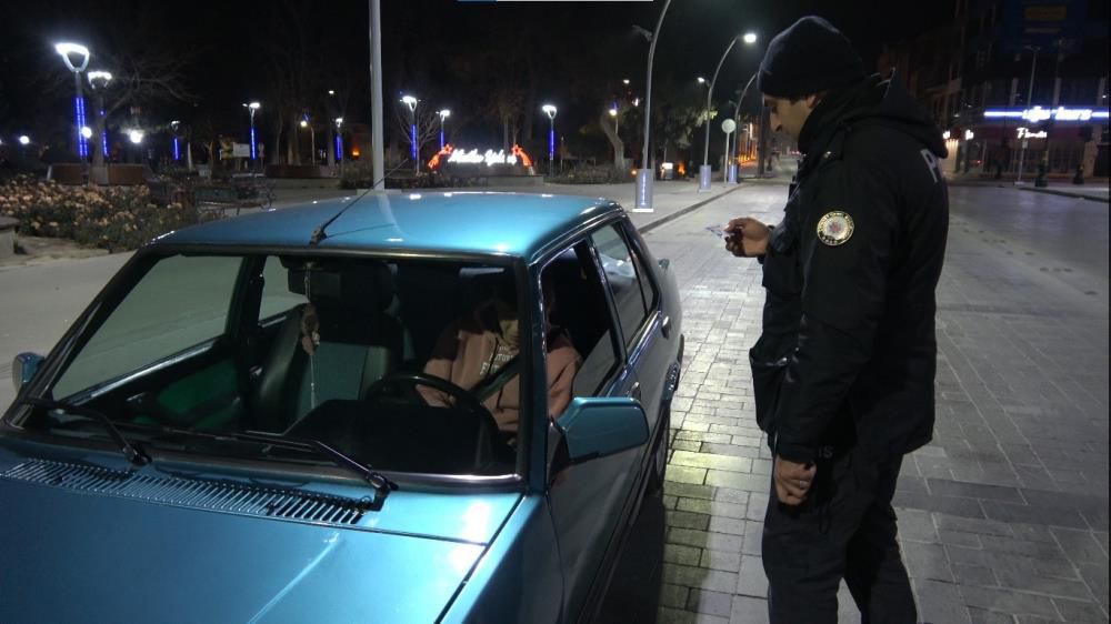 Burdur’da 2023 yılının ilk trafik cezasını yedi