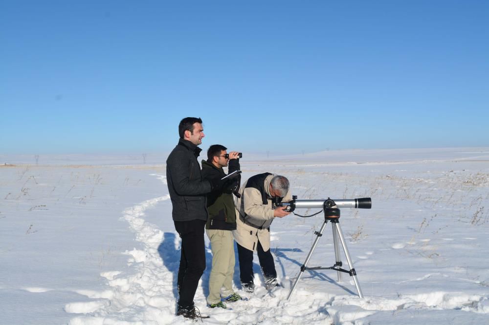 Burdur'da kış Ortası Su Kuşu Sayımı çalışmaları başladı
