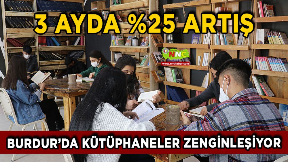 Burdur‘da Okul Kütüphanelerinin Sayısı Artıyor