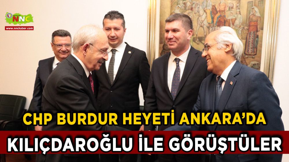CHP Heyeti, Genel Başkan Kılıçdaroğlu'nu ziyaret etti