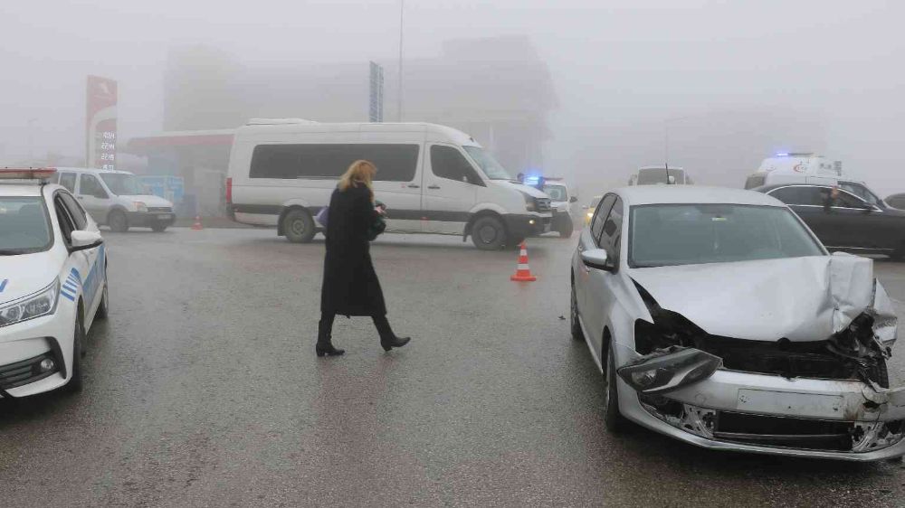 Edirne’de sis zincirleme kazaya neden oldu
